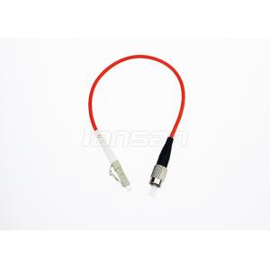 Buy cheap FC To LC OS2 Single Mode Fiber Optic Patch Cord Simplex / Duplex Low Insertion Loss from wholesalers