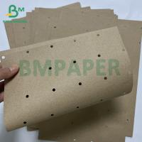 China 60 72 80grs Flat Micro Perforated Kraft Paper For Automated Cutting Machine for sale