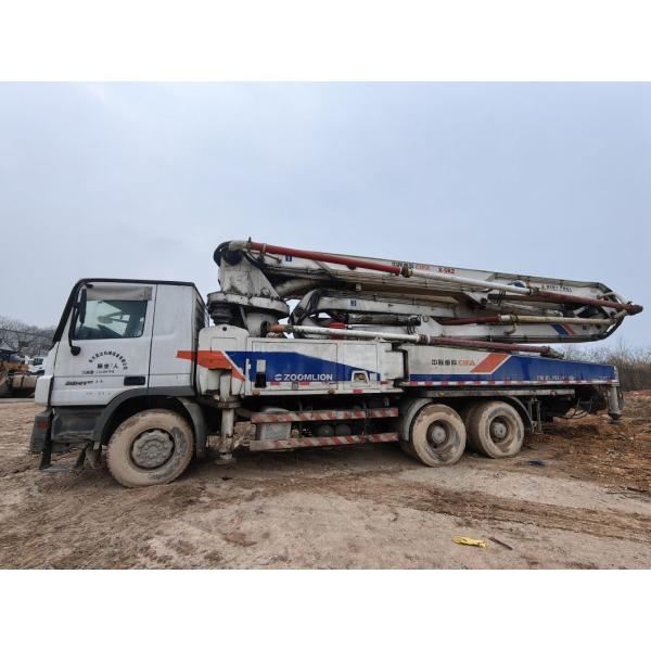 Good Condition Used Concrete Pump Truck 37m Zoomlion 2013 Year