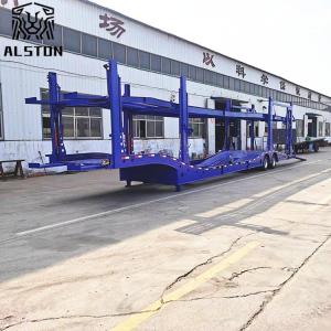 Buy cheap 6-8 Position Car Carrier Trailer, Double Deck Vehicle Transport Semi-Trailer from wholesalers