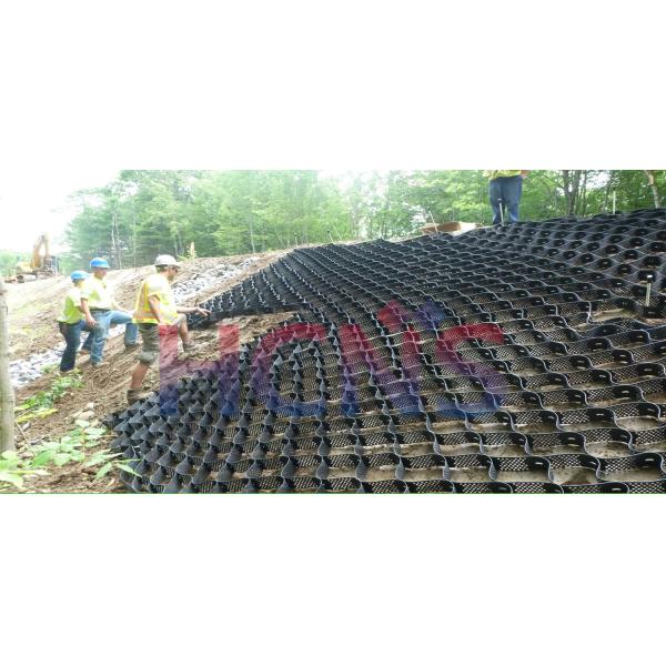Quality ODM High Density Polyethylene Slope Protection Geocell Road 100-445 for sale