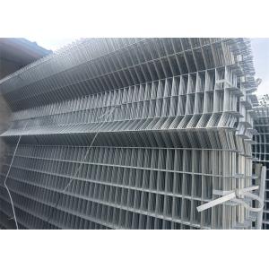 Buy cheap Hot Dip Galvanized Triangle Fence Panel 1.8m Height 50*100mm Mesh Hole from wholesalers