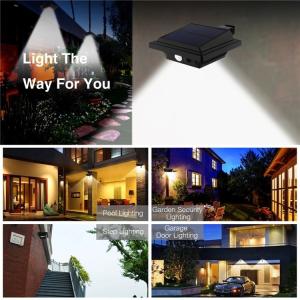 Buy cheap Wireless Security Night Solar Waterproof Wall Light 158lm With Screwdriver from wholesalers