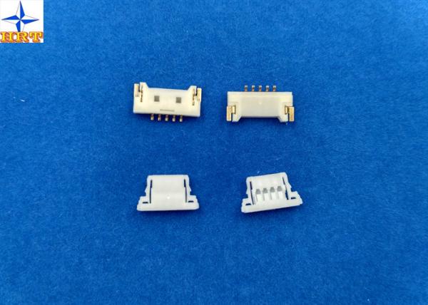 Quality 1.25mm Pitch usb Circuit Board Wire Connectors With Lock Structure PA66 / LCP Material for sale