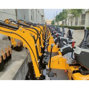 Buy cheap Mini Excavator Digger 1.3t 1.5t 1.6T Micro Bagger Excavators from wholesalers