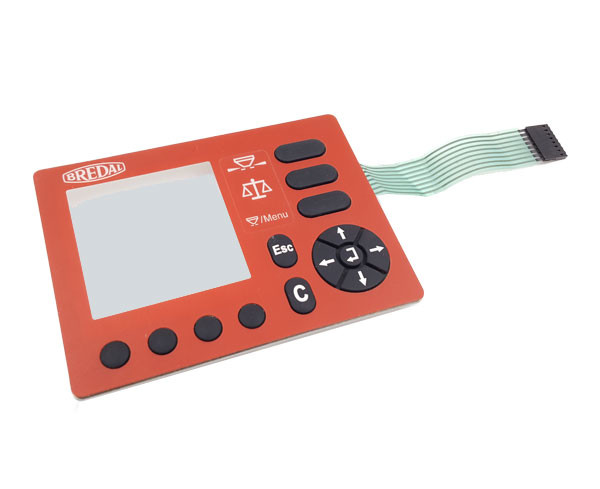Quality Dustproof Waterproof Custom Membrane Switch Panel For Compact Applications for sale