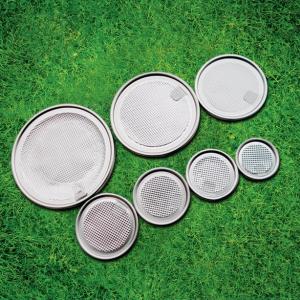 Buy cheap 83mm Aluminum Can Lids for Packaging Dry Goods and Agricultural Products with White Outside and Yellow Inside Coating from wholesalers