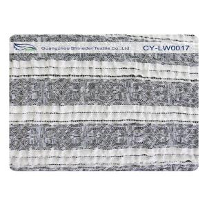 Buy cheap Dramatic Charming Stretch Lace Fabric For Shirt Bag , Polyester Spandex Fabric CY-LW0017 from wholesalers