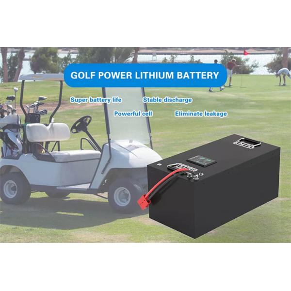 CLF OEM ODM 48V 60V 72V 80Ah 100Ah Custom Golf Cart NCM LiFePO4 Lithium Battery Packs with Stable BMS CAN IP65
