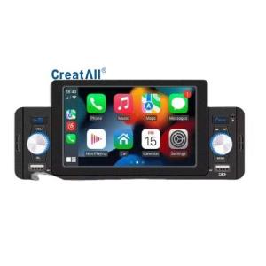 Buy cheap Creatall 5-Inch Car MP5 Player for Bluetooth Reversing Camera Wired/Wireless CarPlay Supports WAV MP3 APE Audio Formats USB from wholesalers