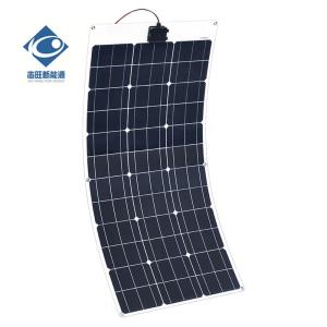 Buy cheap 2022 Innovative Product Semi Flexible Solar Panel ZW-100W-18V-F PET Thin Film Solar Panel Charger from wholesalers