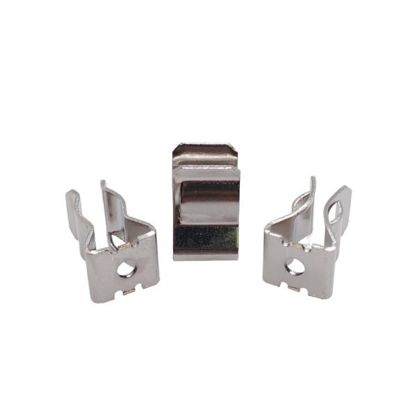 Quality Plug In Installation AGU 5AG 10x38mm Nickel Plated Brass PCB Fuse Clip Solar PV Midget Fuse Bracket for sale