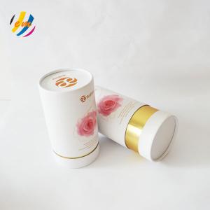 Buy cheap Biodegradable Kraft White Paper Tube Packaging For Women Bra from wholesalers