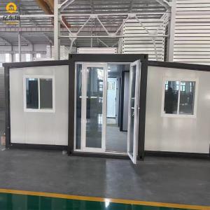 Buy cheap Steel Prefab Expandable Container House with Glass Wool Wall Panels from wholesalers