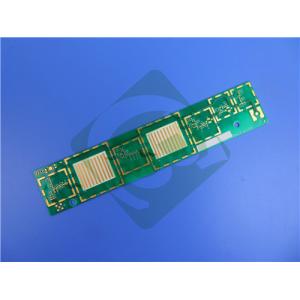 RO4725JXR PCB double-sided copper 0.8mm Thick, 30.7mil Core, and ENIG Finish for