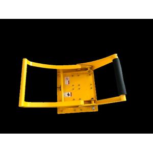 Modular Yellow Mobile Crash Barrier Aluminum Rubber Sheet