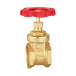 Buy cheap Forged Brass Gate Valve 1/2 Inch Threaded Sand Blast Nickel Plated from wholesalers