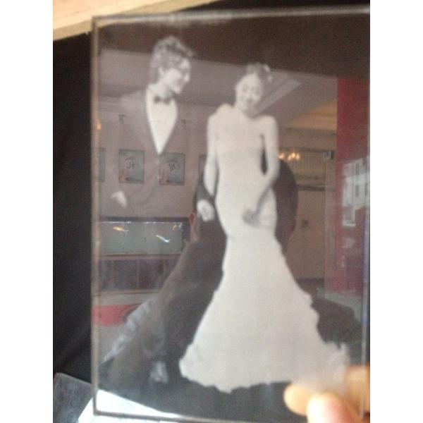 Buy cheap Acrylic laser inner carve photo from wholesalers