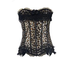 Buy cheap Sexy lepard Lady Corset Suit with G string from wholesalers
