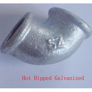 Buy cheap malleable iron pipe fitting-beaded elbow from wholesalers
