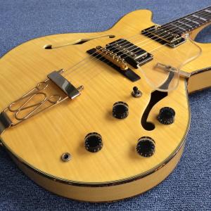 Buy cheap New style high quality hollow body jazz electric guitar from wholesalers