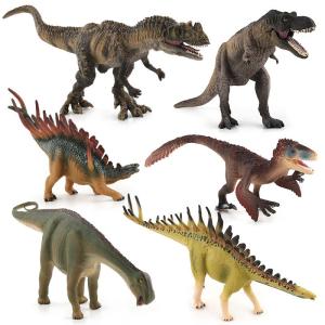 Buy cheap Jurassic Dinosaur Figure Set With T Rex Velociraptor Triceratops Stegosaurus Dimetrodon from wholesalers