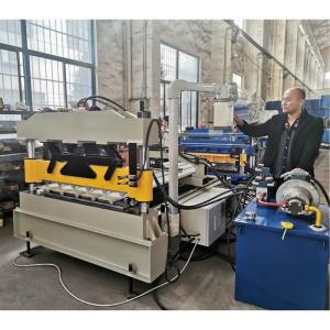 PV4 PV6 TR4 TR5 Corrugated Trapezoidal Hydraulic Roof Sheet Crimping Curving