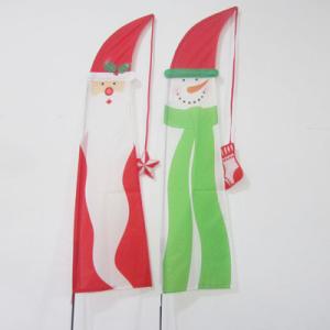 Buy cheap Christmas Bali Flag Santa Claus and snowman product