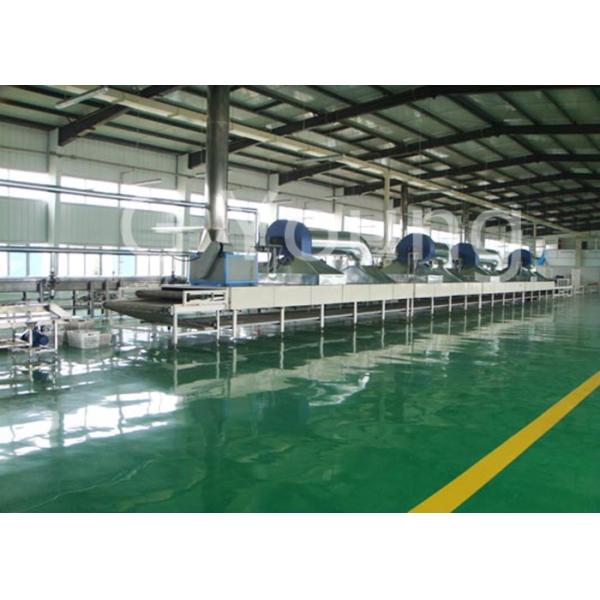 80 000 Cakes 400mm Roller Fried Bag Instant Noodle Making Machine 70g Per Cake