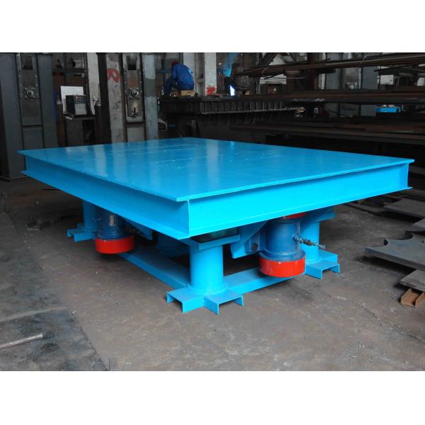 Quality Interlock Tile Making Vibrating 2860 time/m Concrete Shaker Table for sale