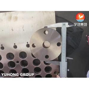 Buy cheap ASTM B177 C70600 Square Tubesheet Ultimate Heat Exchanger Component from wholesalers