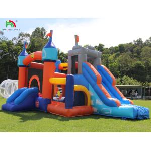 Commercial Inflatable Bounce Combo House Jumping Castle With Slides & Ball Pit