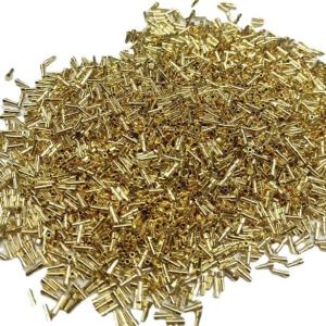 Brass Shrapnel Iron Shrapnel Electroplating Machining Barrel Gold Plating /