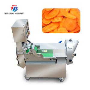 Buy cheap Eggplant Okra Multi Vegetable Cutter Machine Industrial Potato Root Veg Cutting from wholesalers