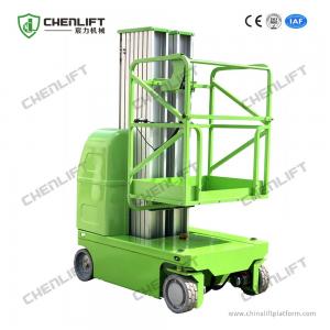 Buy cheap 7.5m High 200Kg Capacity Hydraulic Lift Platform Self Propelled Vertical Lift Double Mast product