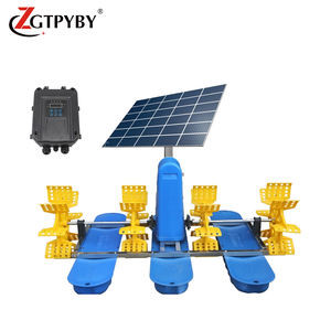 Buy cheap Aquaculture 2m Solar Paddle Wheel Aerator 20kg Solar Powered from wholesalers