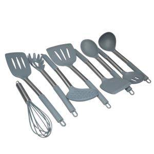 Buy cheap 12 Piece Gray Silicone Spatula Kitchenaid Cookware Utensil Set Customized from wholesalers