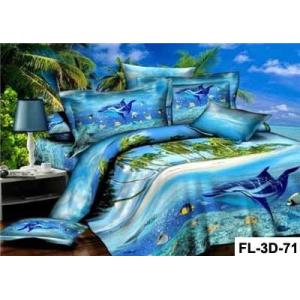 Buy cheap 3D Reactive Printed Sheet Set Cotton Bedding Set from wholesalers