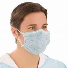 Buy cheap Free Sample Blue Procedural Face Masks With Earloops from wholesalers