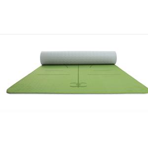 Buy cheap alignment yoga mat, yoga mat with alignment, yoga mat with alignment lines from wholesalers