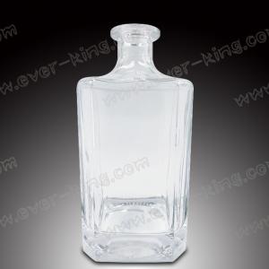 Buy cheap White 1000 ML Pretty Tequila Bottle With Caps from wholesalers