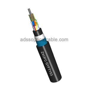 Buy cheap Duct Aerial Direct Burial Fiber Optic Cable GYFTY53 Double Jacket Dual Armored from wholesalers