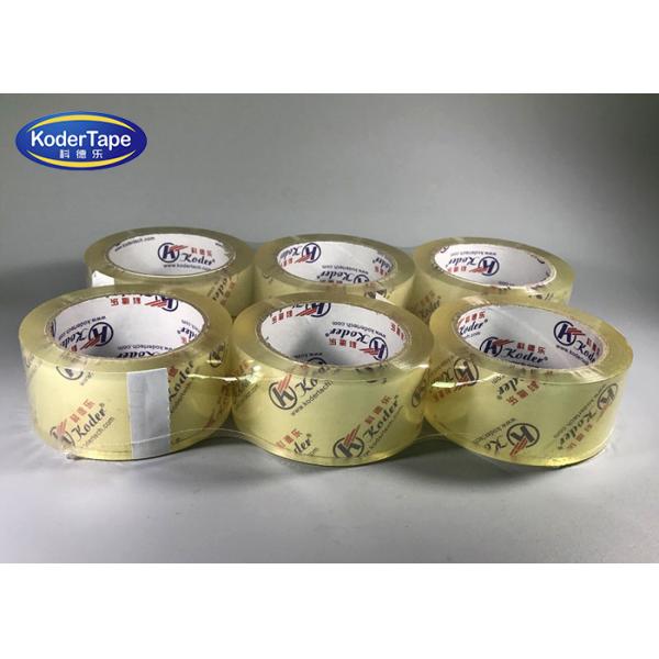 Buy cheap Crystal Clear / Super Clear Bopp Adhesive Tape With No Bubbles from wholesalers
