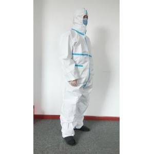 Collapsible Disposable Protective Clothing Breathable Good Air Permeability