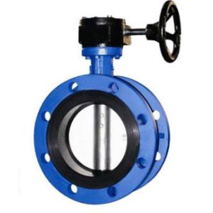 Buy cheap 4 Inch Integral gluing Double Flange CF8M Flange Butterfly Valve product