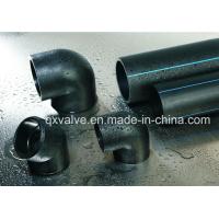 China Equal Connection PE100 HDPE Fittings Cross Pipe Tee Joints for Welding Type Connection for sale
