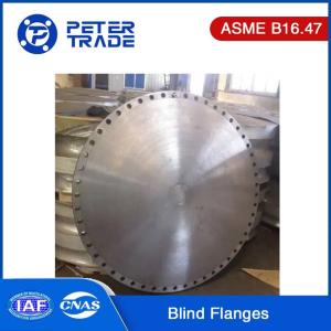 Buy cheap ANSI B16.47 SERIES B 600LB Large Diameter Carbon Steel Weld Neck Flanges And Blind Flanges for High Pressure Industry from wholesalers
