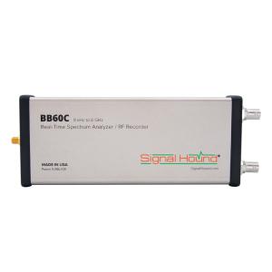Signal Hound BB60C — 9 kHz to 6 GHz Real-time Spectrum Analyzer BB60C 9 kHz to 6