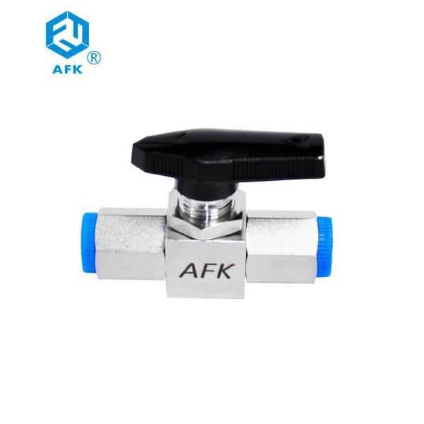 Buy cheap 3000PSI Threaded Stainless Steel Ball Valve 1/4" NPT AFK SUS316 Two Way from wholesalers