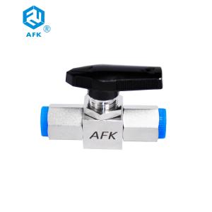 Buy cheap 3000PSI Threaded Stainless Steel Ball Valve 1/4" NPT AFK SUS316 Two Way from wholesalers
